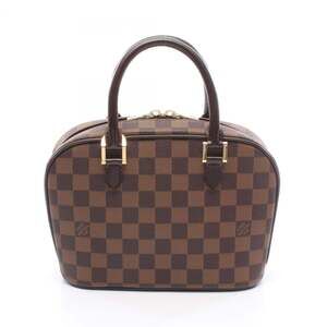 LOUIS VUITTON Authentic Brown Damier Leather Bag